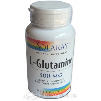 Glutamina 500mg 50 cápsulas Solaray