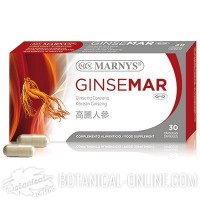 Ginseng coreano Ginsemar 30cáps 500mg Marnys