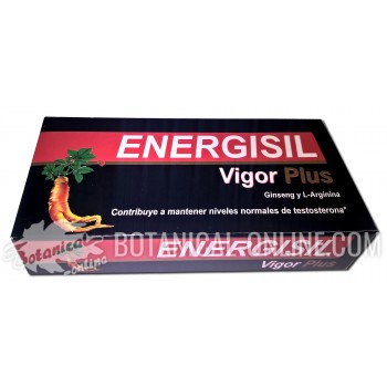 Propiedades Energisil Vigor Plus Ginseng