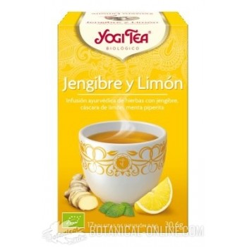 Propiedades Jengibre Limón Yogi Tea