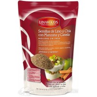 Semillas de lino eco, chía, manzana y canela 200gr Linwoods