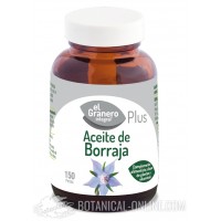 Aceite de borraja 150 perlas 710mg El Granero