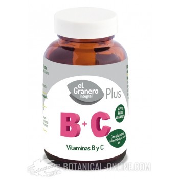 Comprar Vitaminas B y C 90 cápsulas - Propiedades