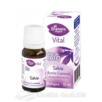 Aceite esencial Salvia 12ml El Granero