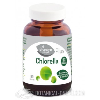 Comprar Chlorella 90 capsulas El Granero