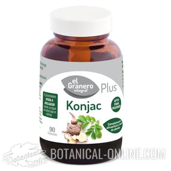 Comprar Glocomanano konjac en cápsulas, Glucomanán