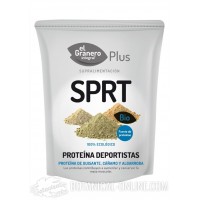 SPRT Proteínas vegetales de Guisante, Cáñamo y Algarroba Bio, 200gr, El Granero