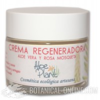 Crema regeneradora Aloe Vera y Rosa Mosqueta 50ml de Aloe Plant