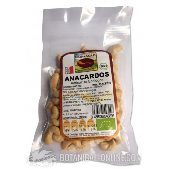 Comprar Anacardos ecológicos crudos (sin sal, no fritos)