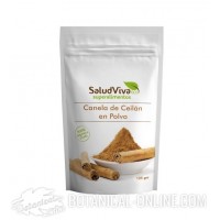 Canela de Ceilán ecológica 125gr de SaludViva