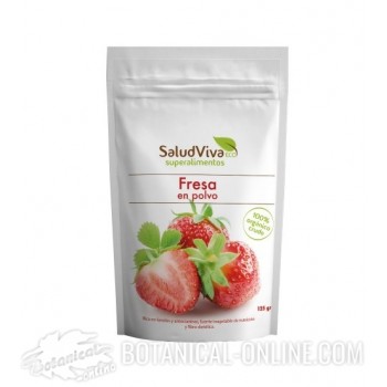 Comprar Fresas en polvo ecológicas raw