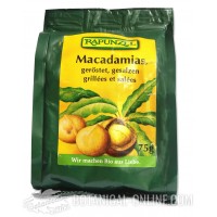 Nueces de Macadamia ecológicas 75gr. Rapunzel