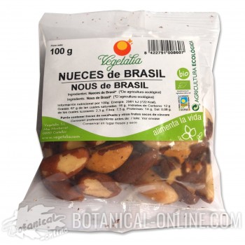 Comprar nueces del Brasil ecológicas crudas sin sal