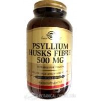 Psyllium Fibra 500mg 200 cápsulas Solgar