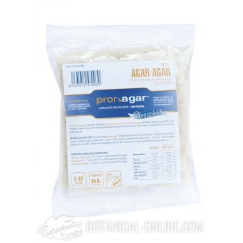 Comprar Agar en copos 50gr - Propiedades