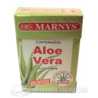 Caramelos de Aloe Vera sin azúcar Marnys