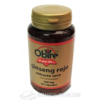 Ginseng coreano rojo 90 cápsulas Obire