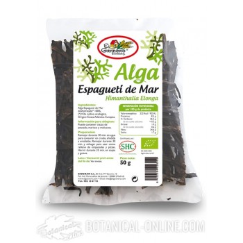 Comprar alga Espagueti de mar bio 50 gr