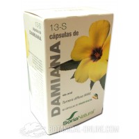 Damiana 200mg 60 cápsulas Soria Natural