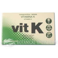 Suplemento de vitamina K en comprimidos