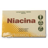 Suplemento de Niacina (vitamina B3) comprimidos