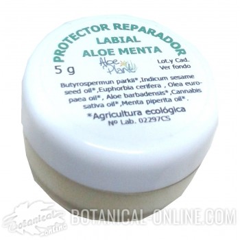 Crema de labios ecológica 5ml Aloe Plant