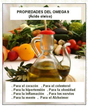 Propiedades omega-9