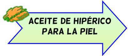 aceite hiperico piel