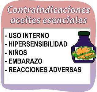 contraindicaciones aceites esenciales