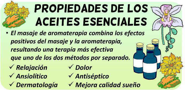 aceites esenciales propiedades