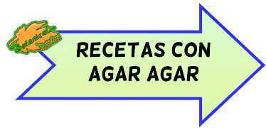 recetas con agar agar