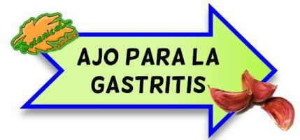 contraindicaciones del ajo para la gastritis