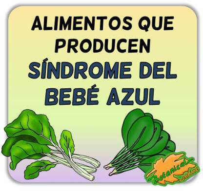 metahemoglobinemia alimentos nitratos sindrome bebe azul