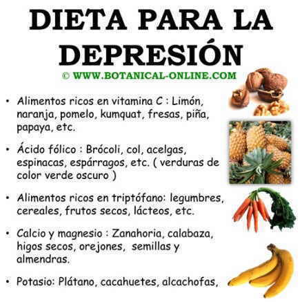 Alimentos para la depresión