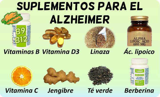 alzheimer suplementos tratamiento natural plantas medicinales remedios