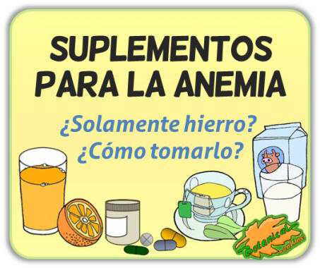 suplementos remedios para la anemia