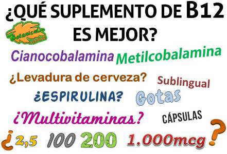 tipos vitamina b12