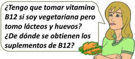 se tienen que tomar suplementos de vitamina b12 en vegetarianos y veganos?