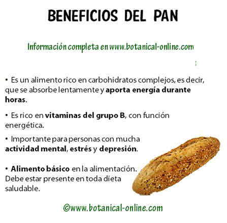 Beneficios del pan