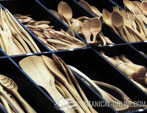 madera de boj utensilios cocina