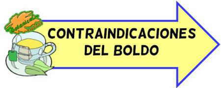 contraindicaciones del boldo