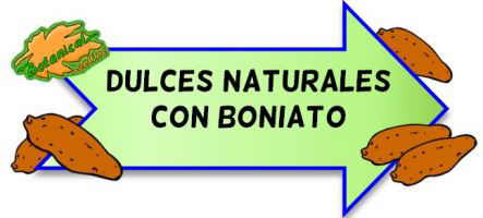 recetas dulces con boniatos