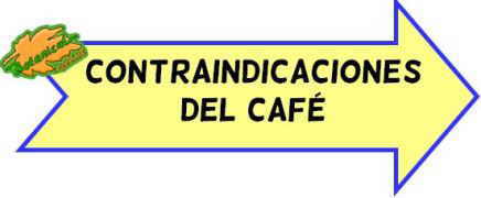 contraindicaciones del cafe