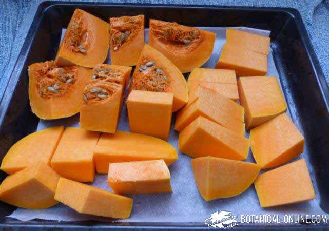 calabaza asada