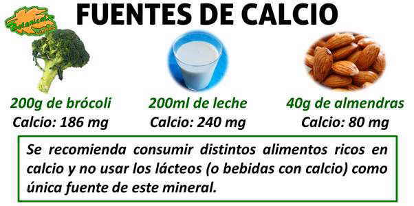 Alimentos ricos en calcio para la osteoporosis