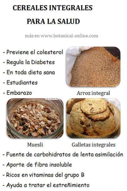 Cereales integrales