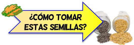 como tomar semillas