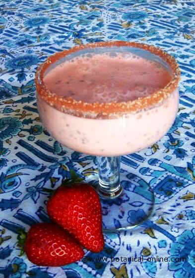 batido de fresa