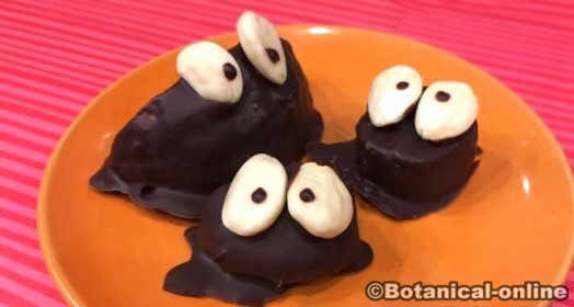 muñecos de chocolate postre para niños y fiestas infantiles