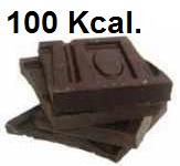 chocolate 100 kcal